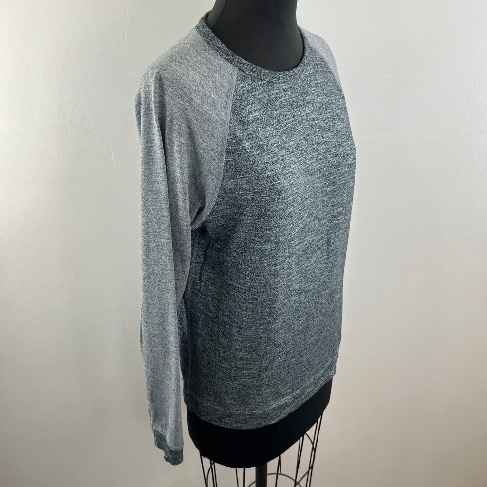 Rag & Bone Standard Issue Two-Tone Gray Raglan Lo… - image 2